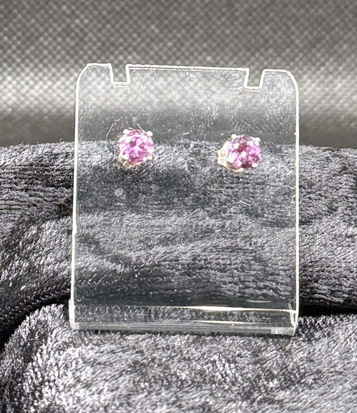 Lab Alexandrite earrings