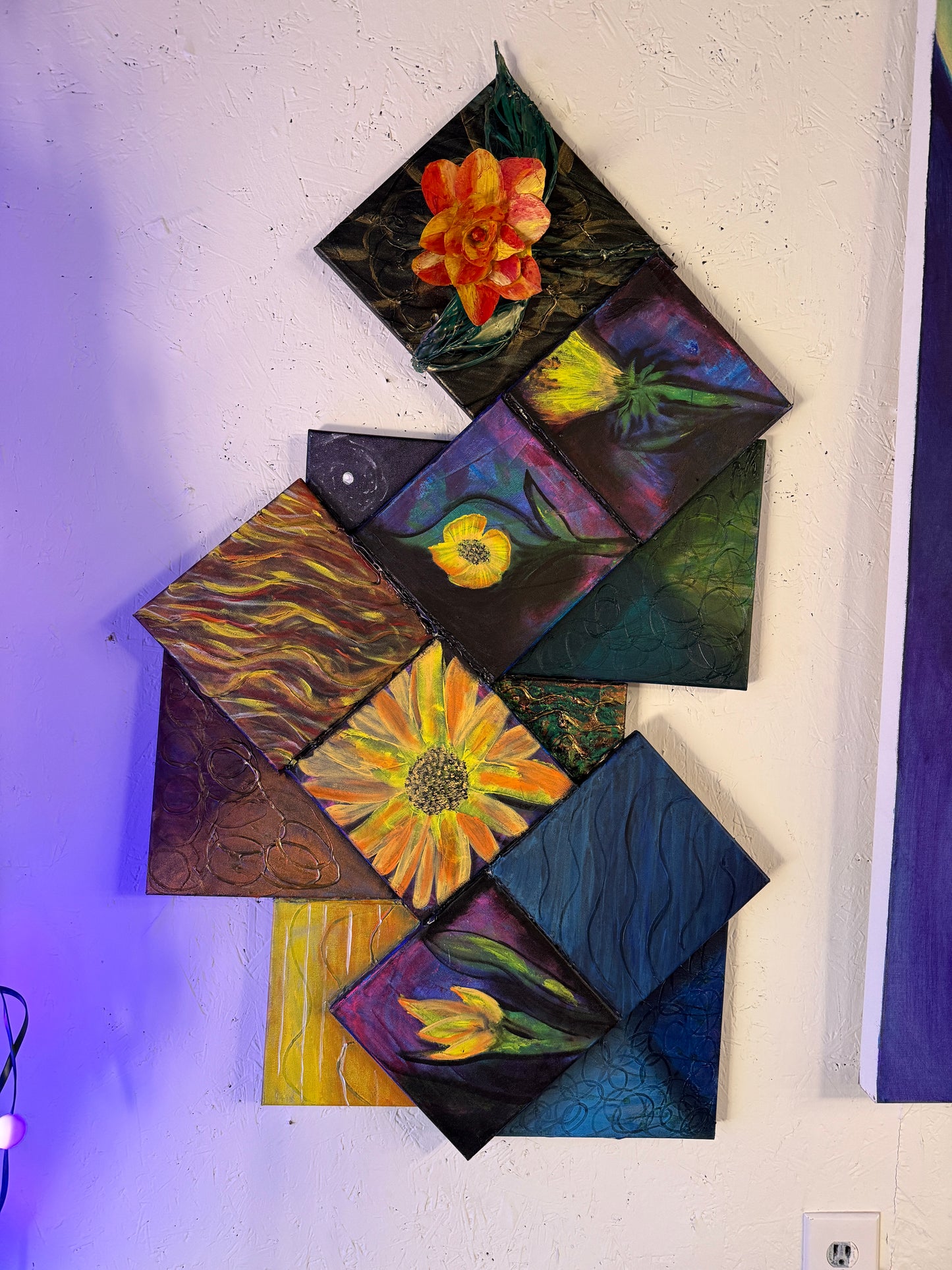 Floral collage