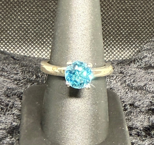 Ring, Blue Topaz