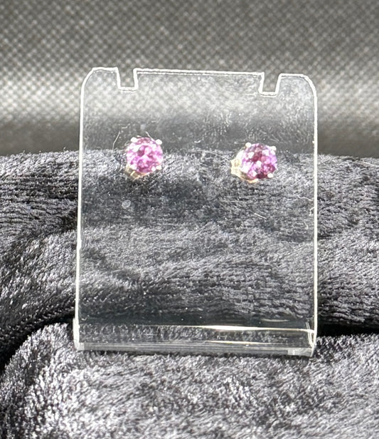 Lab Alexandrite earrings
