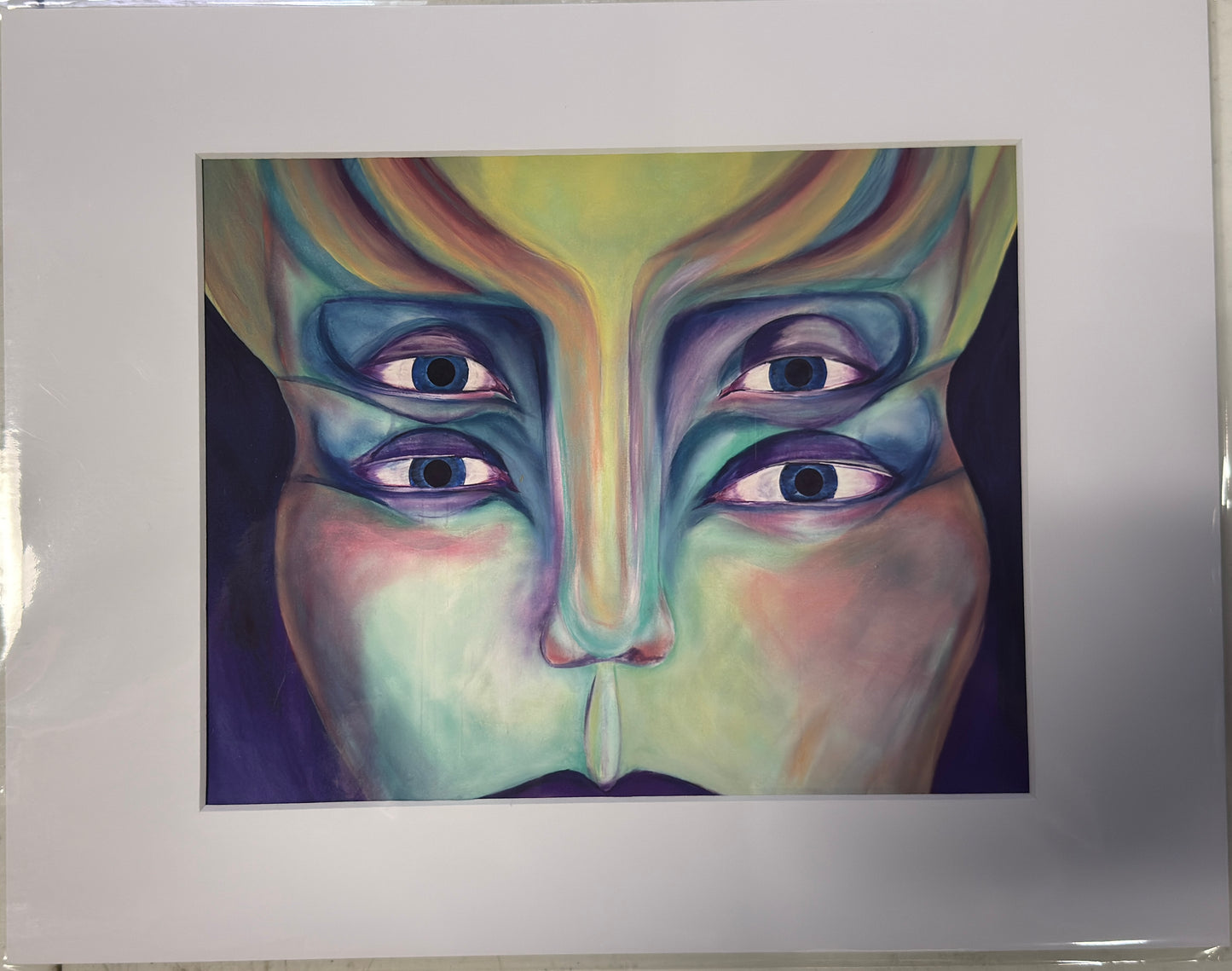 8” x 10” print Four Eyes