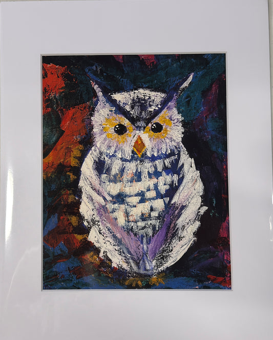 Print 5”x 7” Owl
