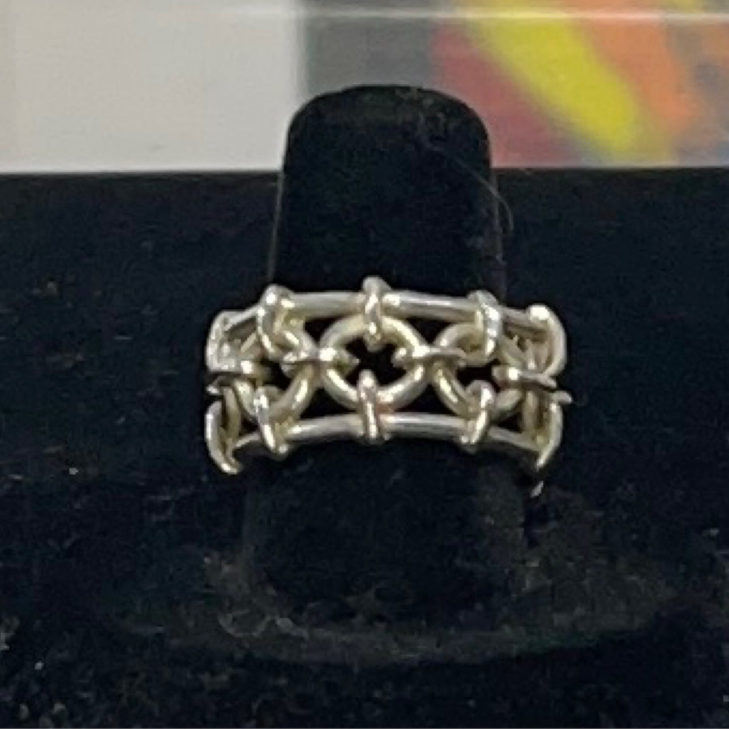 Ring, chainmail, size 7 1/2