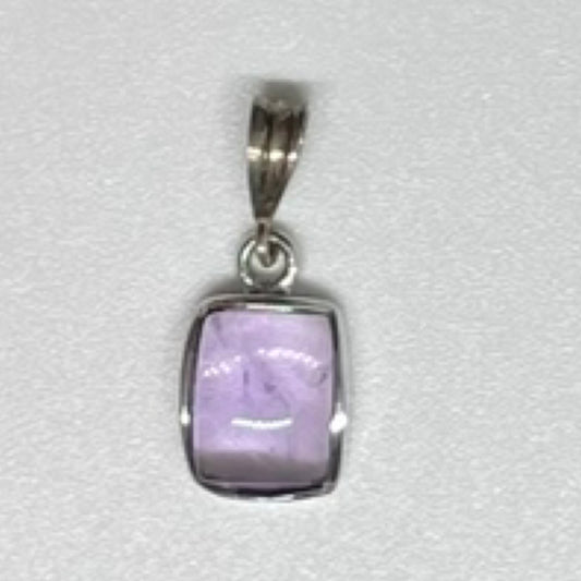 Pendant, amethyst cab