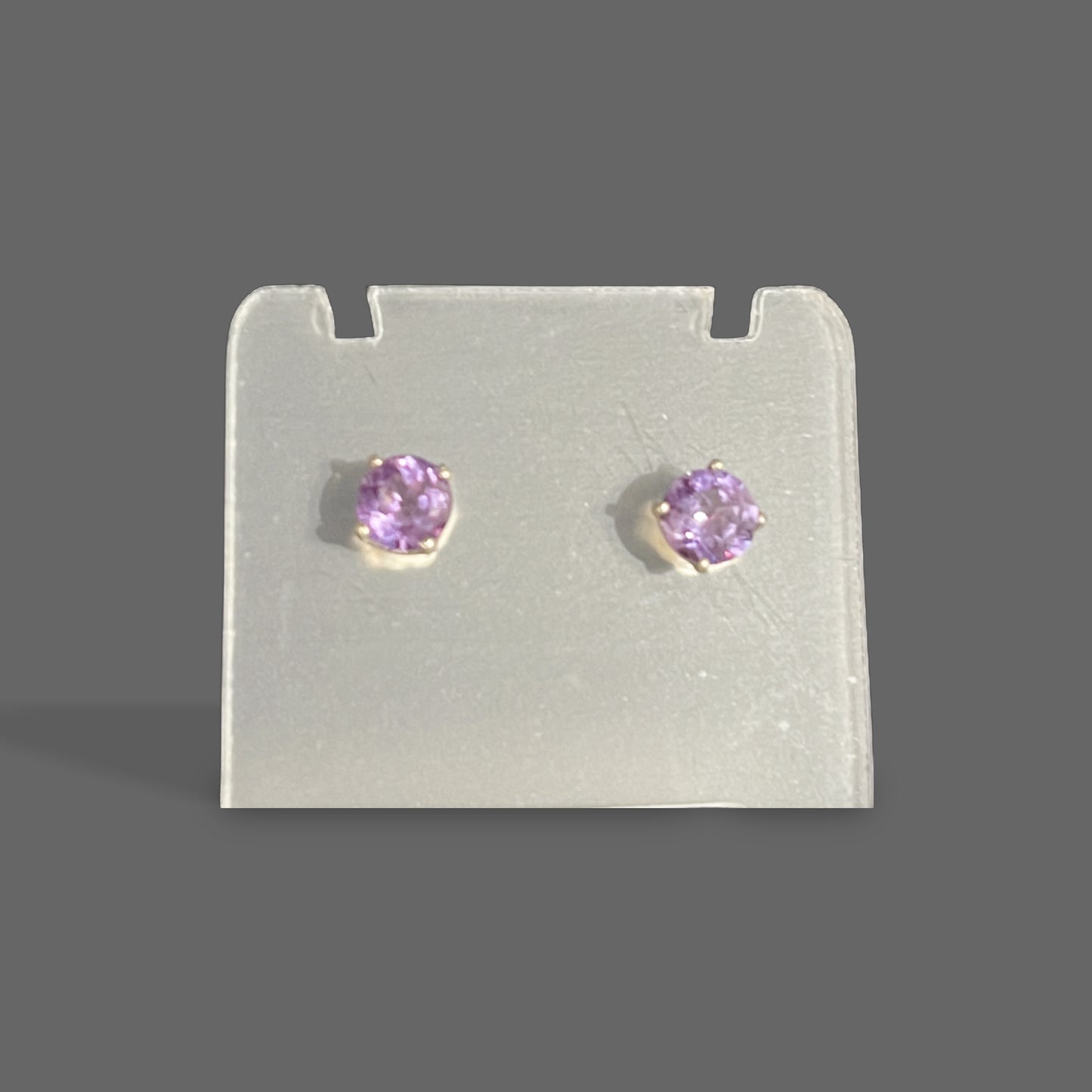 Earrings, assorted stones in Sterling Silver. Priced per 1 pair.